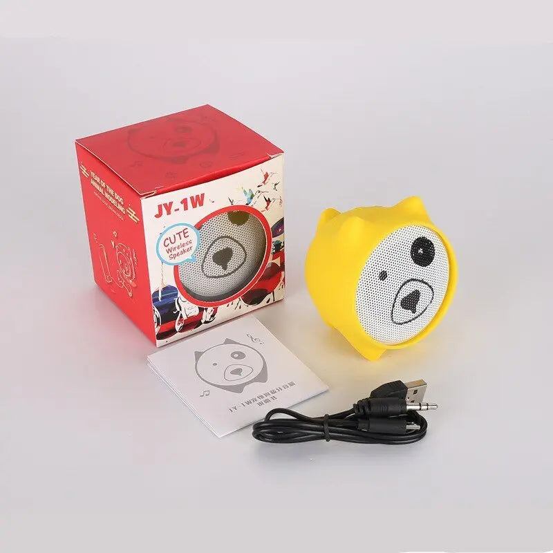 Mini Animated Face Bluetooth Speaker - GimmeWarehouse