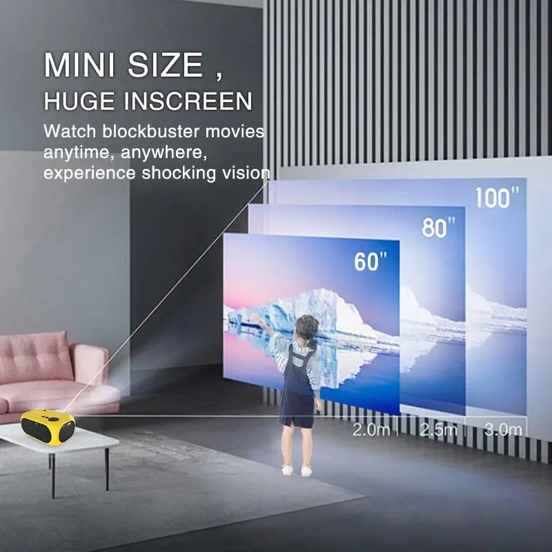 Mini Portable Display Projector - GimmeWarehouse