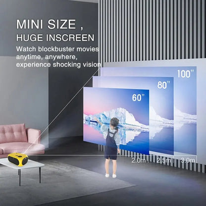 Mini Portable Display Projector - GimmeWarehouse