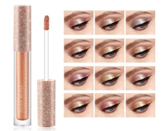 Missrose Monochrome 12 Colors Liquid Eye Shadow - GimmeWarehouse