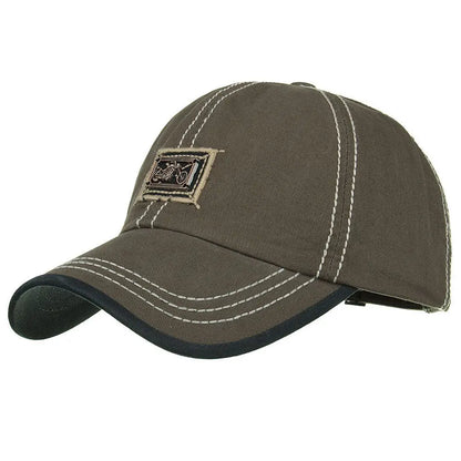 New Motorcycle Metal Label Baseball Cap - GimmeWarehouse