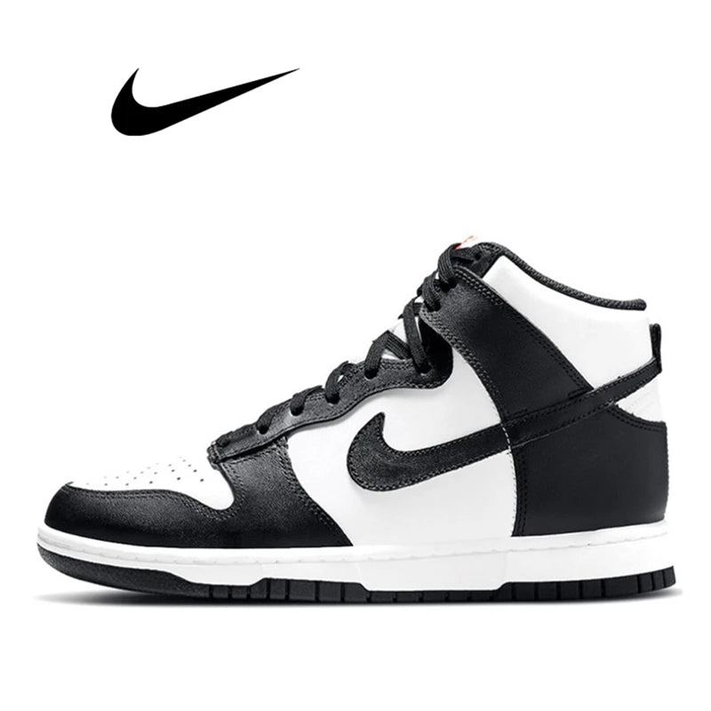 Nike SB Dunk High Black White Panda Skateboard Shoes for Men and Women - GimmeWarehouse