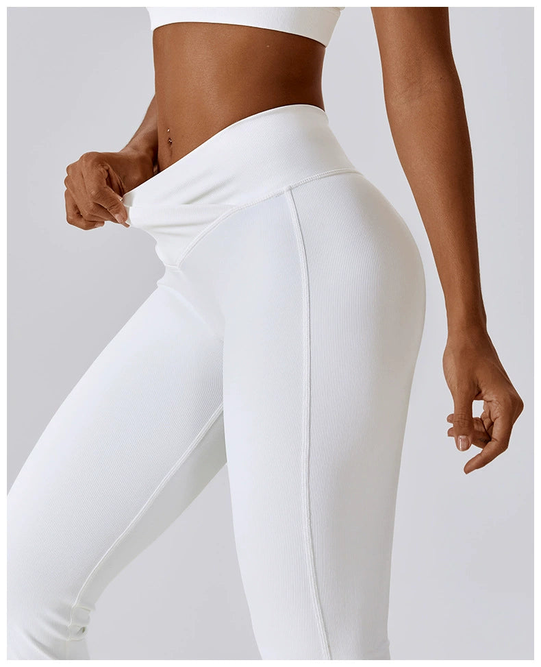 Alo High Waist Loose Pants Hip Lifting Cross Dance Yoga