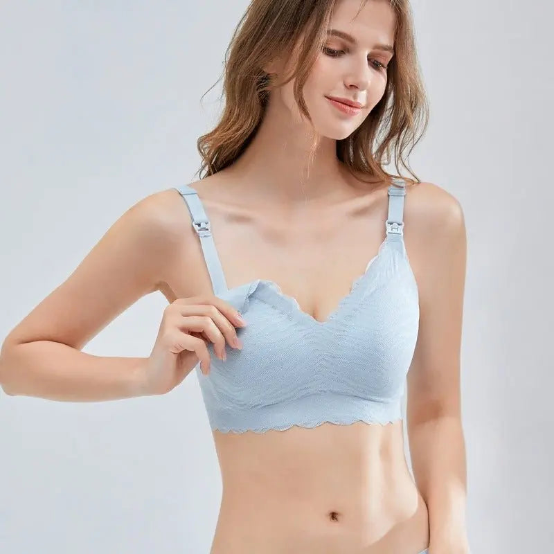 One-Piece Fixed Comfortable Breastfeeding Bra - GimmeWarehouse