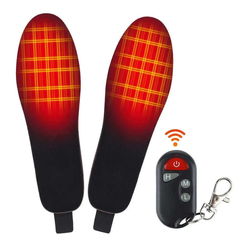 Outdoor Electric Heating Insole Male Female Same USB Charging Three Gear Wireless Remote Control Thermal Insole - GimmeWarehouse