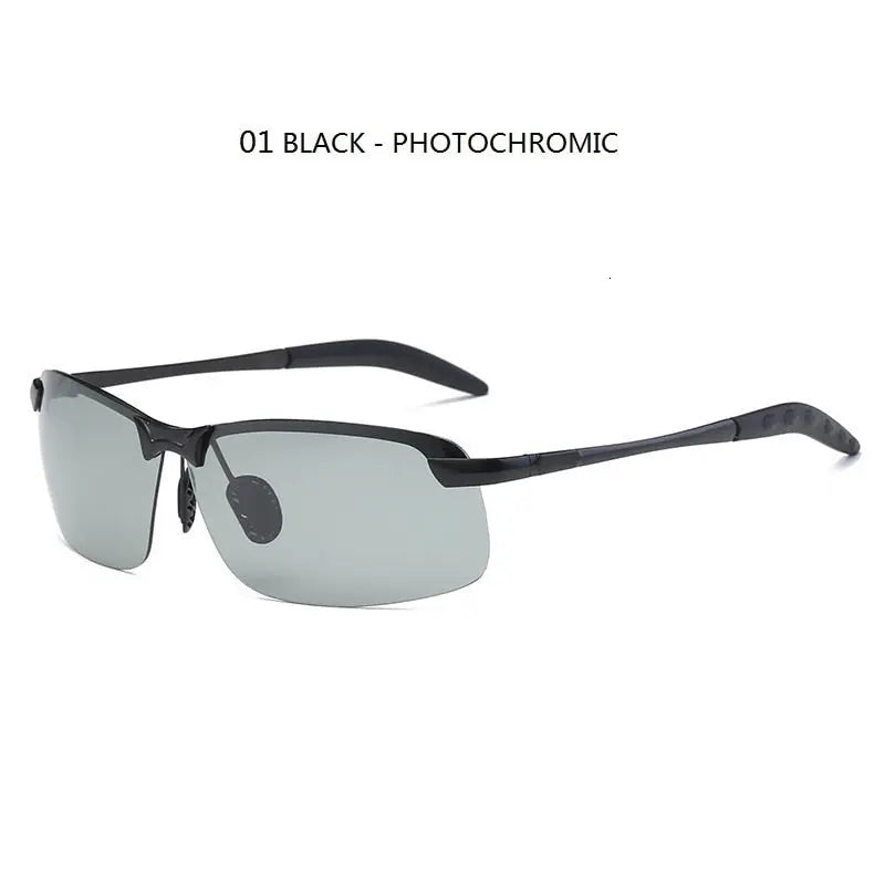 Photochromic Sunglasses Men Polarized Driving Chameleon Glasses Male Change Color Sun Glasses Day Night Vision Driver's Eyewear Gimme that