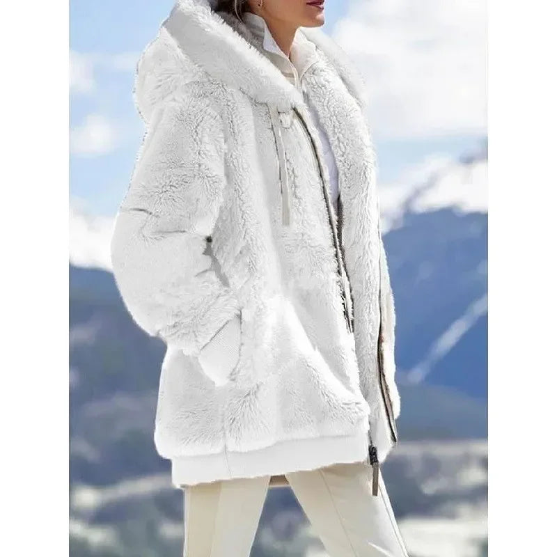 Plush Winter Women Jackets for Ultimate Comfort - GimmeWarehouse