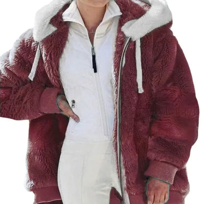 Plush Winter Women Jackets for Ultimate Comfort - GimmeWarehouse