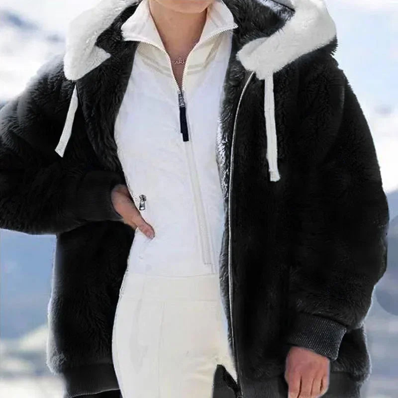 Plush Winter Women Jackets for Ultimate Comfort - GimmeWarehouse