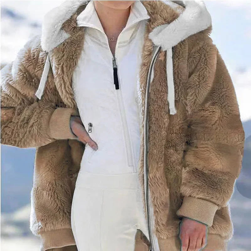 Plush Winter Women Jackets for Ultimate Comfort - GimmeWarehouse