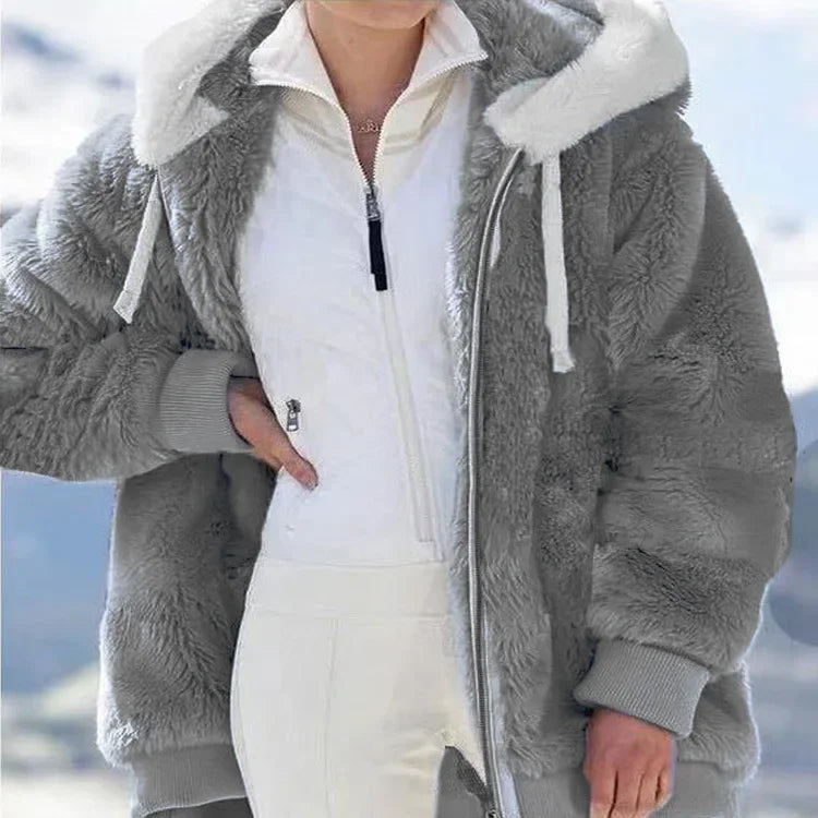 Plush Winter Women Jackets for Ultimate Comfort - GimmeWarehouse