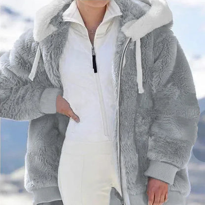 Plush Winter Women Jackets for Ultimate Comfort - GimmeWarehouse