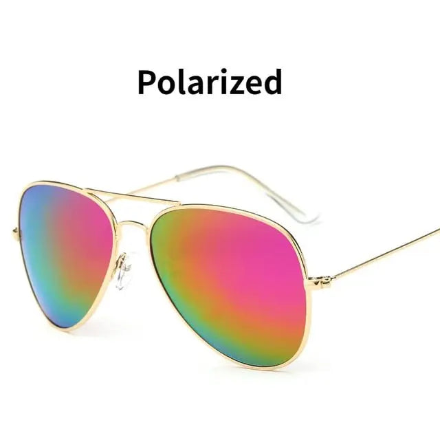 Polarized Classic Aviation Sunglasses - GimmeWarehouse