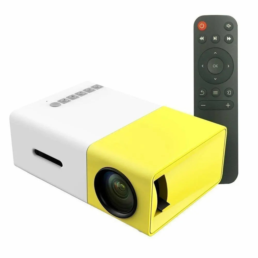 Portable 1080P Home Theater Projector - GimmeWarehouse