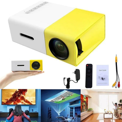 Portable 1080P Home Theater Projector - GimmeWarehouse