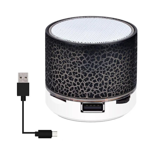 Portable Crack Bluetooth Speakers With LED Lights - GimmeWarehouse