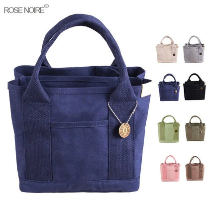 Lotte Premium Canvas Bag Bento Bag Tote Bag 16 Ann Canvas Women's Bag Handbag Gimme that