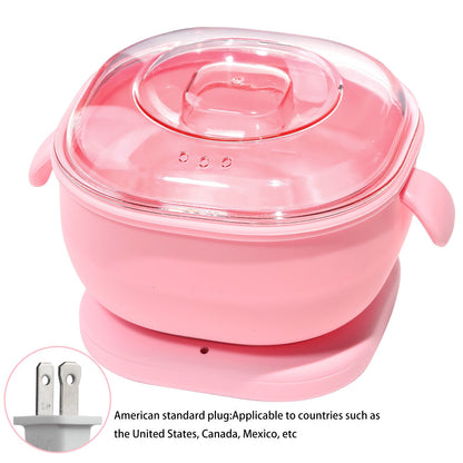 Professional Hair Removal Electric Wax Warmer Depilation Hot Waxing Kit with silicone waxing pot - GimmeWarehouse