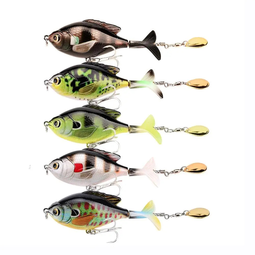 Propeller Rotary Tractor Floating Wave Climbing Fish bait - GimmeWarehouse