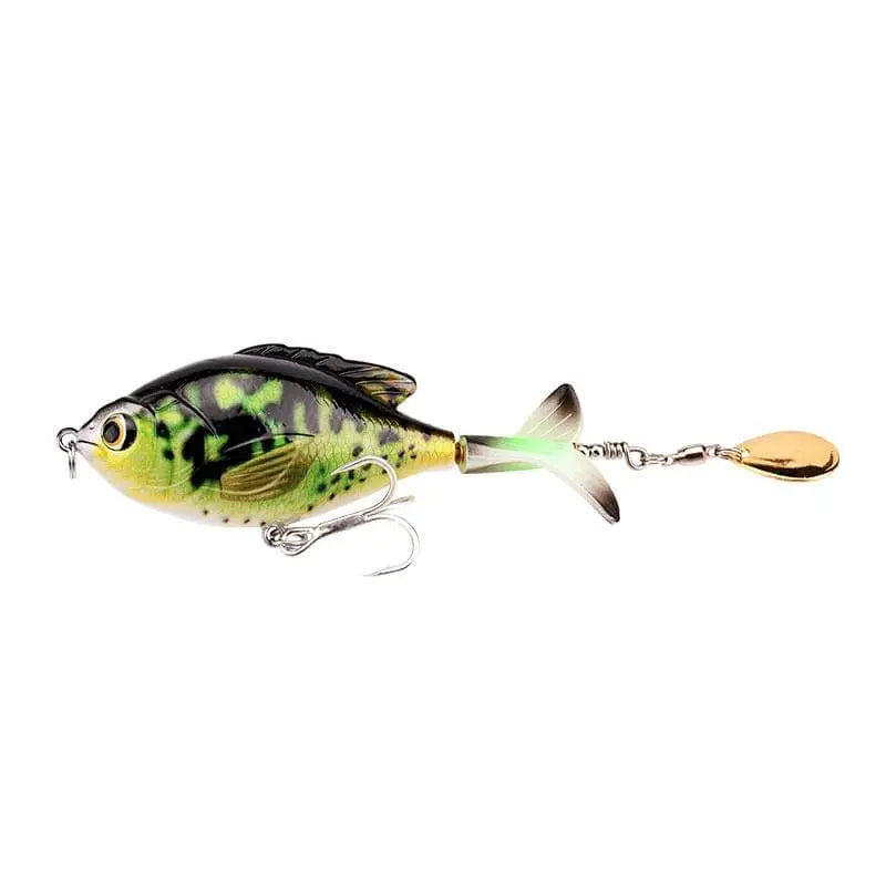 Propeller Rotary Tractor Floating Wave Climbing Fish bait - GimmeWarehouse