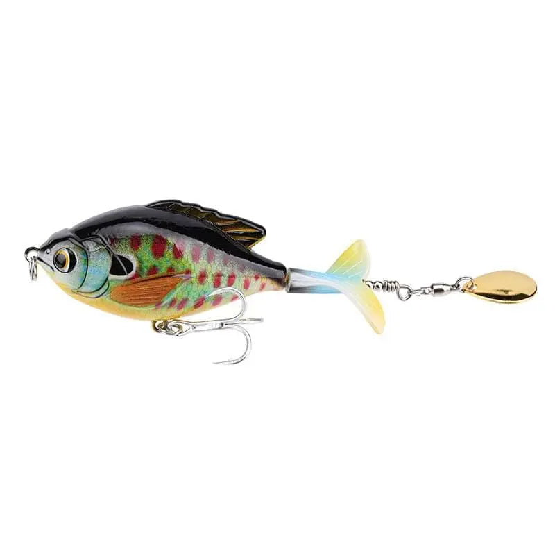 Propeller Rotary Tractor Floating Wave Climbing Fish bait - GimmeWarehouse