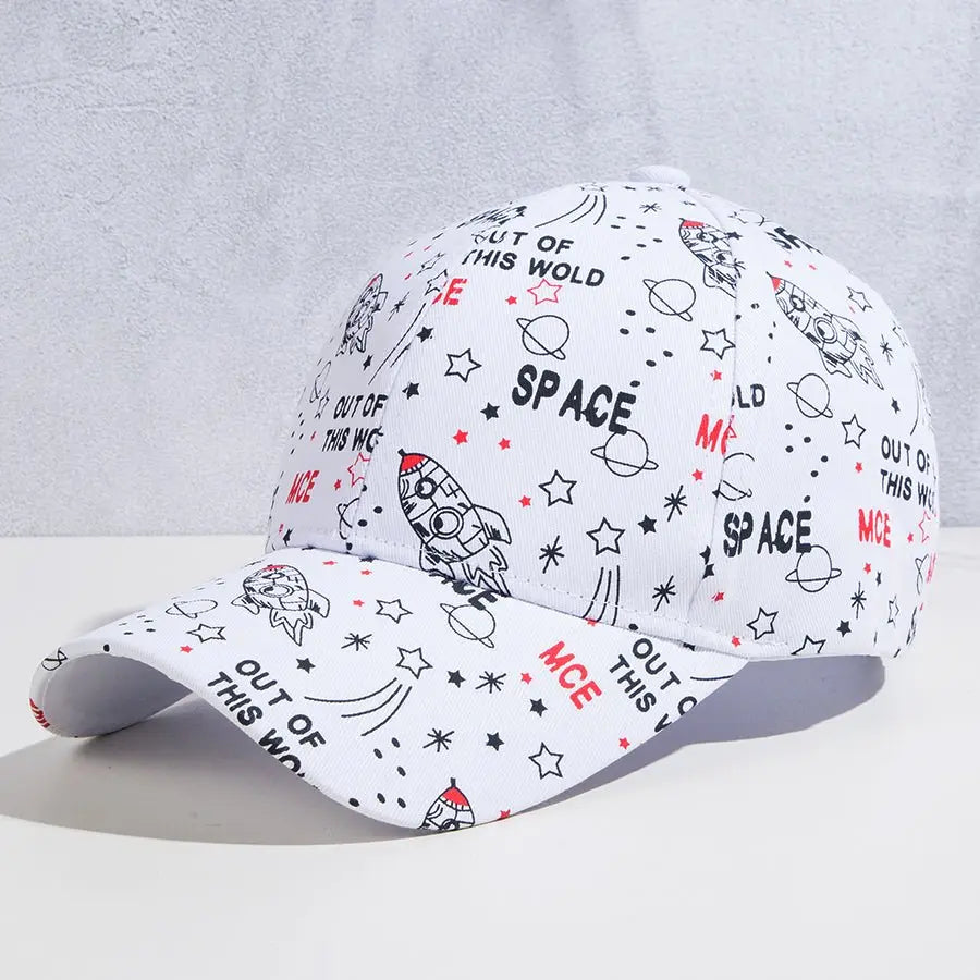 New Baseball Cap Men's Spring and Summer Sun Protection Casual Peaked Cap Women's Personalized Patterns Printed Hat Gimme that