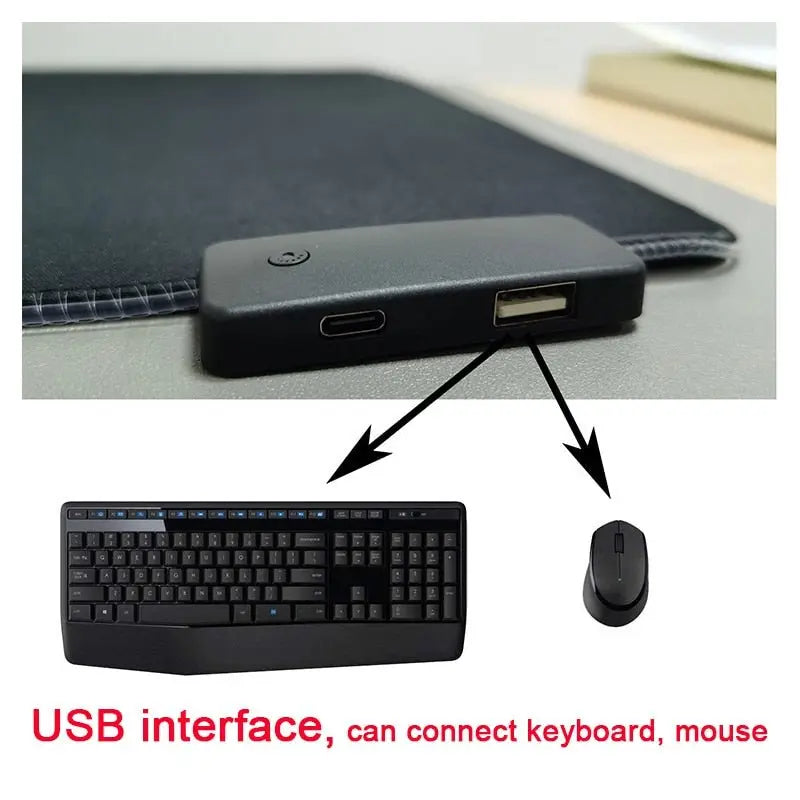 RGB Mouse Pad with Cable - GimmeWarehouse