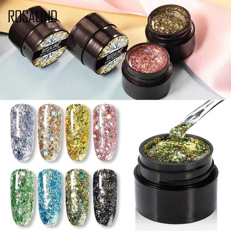 ROSALIND Flash Diamond Nail Polish - GimmeWarehouse