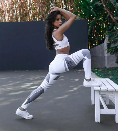 Reflective Sport Yoga Pants - GimmeWarehouse