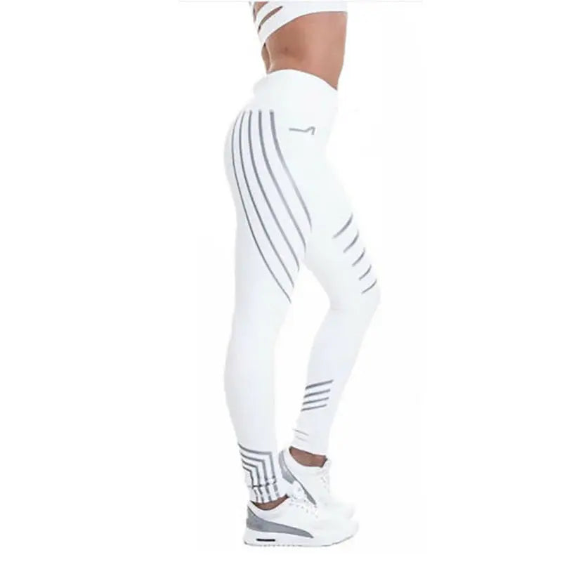 Reflective Sport Yoga Pants - GimmeWarehouse