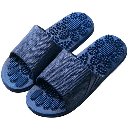 Reflexology Foot Massage Slippers Bath Slippers Tension Relief Acupuncture Feet Massager Household Slipper Foot Health Care Gimme that