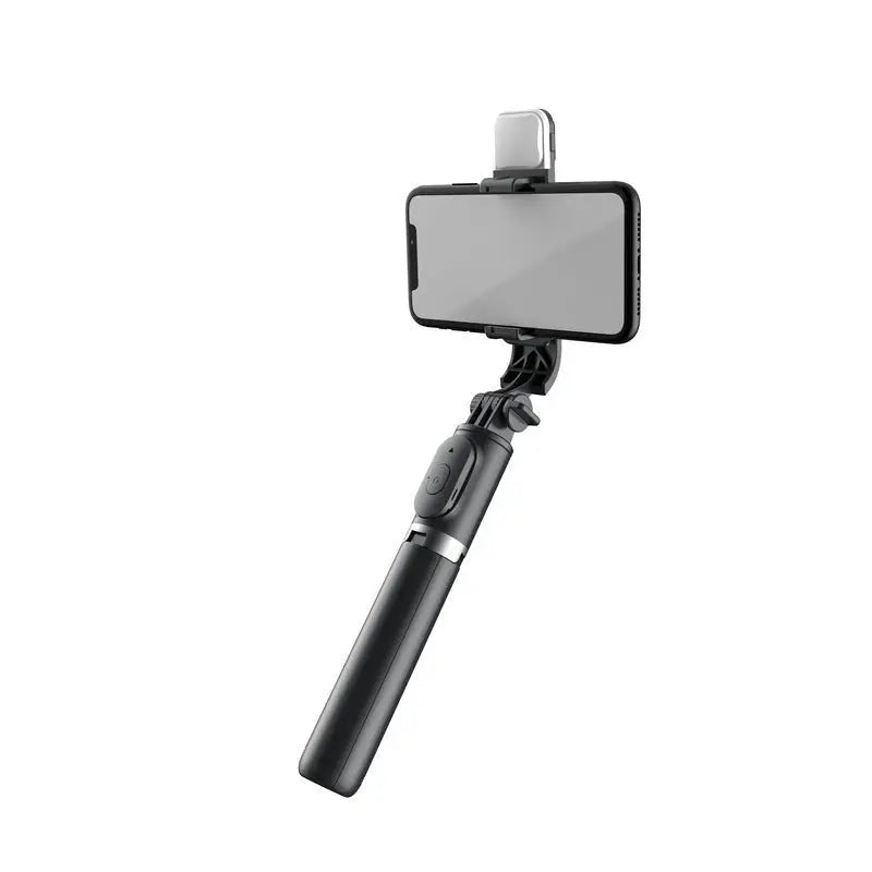 Q02S Remote Control Bluetooth Selfie Stick All-In-One Tripod Selfie Live Broadcast Fill Light Mobile Phone Bracket Selfie Stick Gimme that