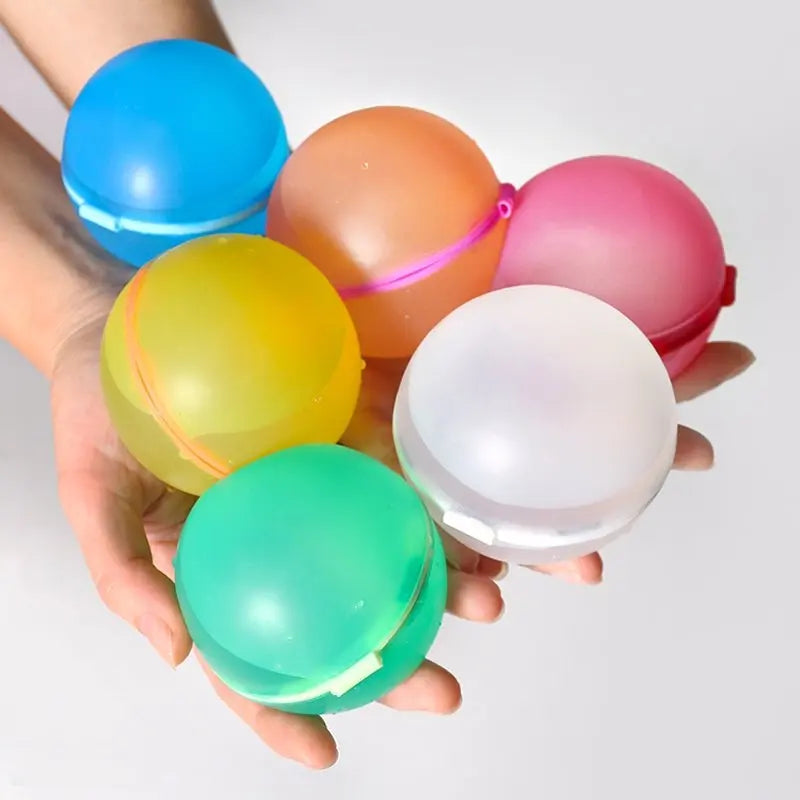 Water Injection Reusable Water Balloon Fight Water Fight Automatic Sealing Water Bomb Children's Toy Water Polo Gimme that