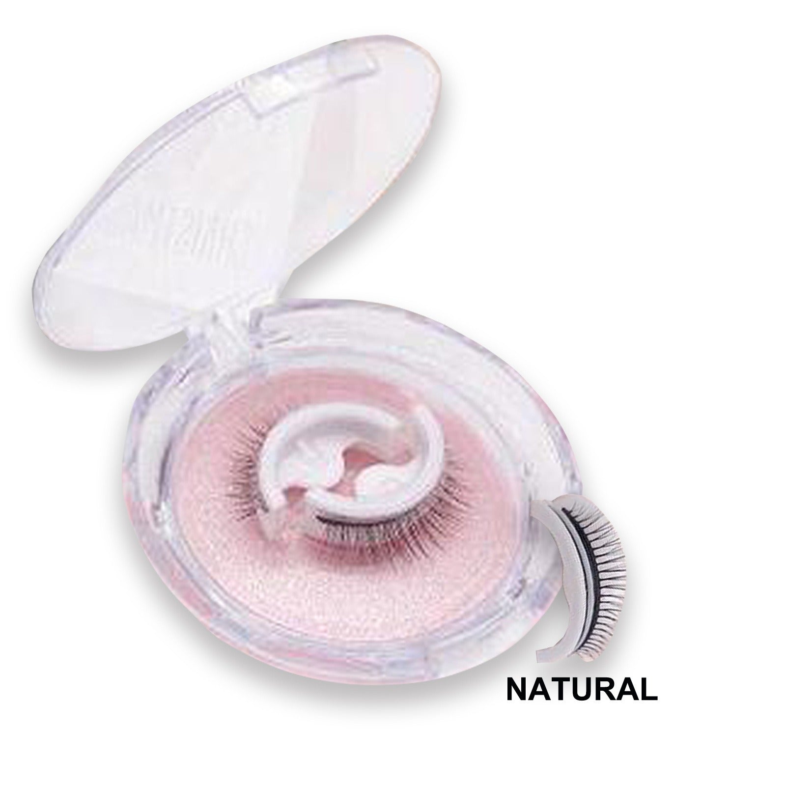 Reusable 3D Mink Lashes Natural False Eyelashes Self Adhesive Fake Glue Free Makeup Eyelash Extension Silk - GimmeWarehouse