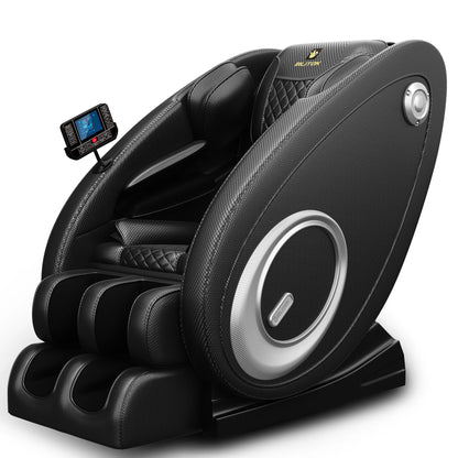 Full Body Massage Chair with Heating, Massage Chair Recliner with Zero Gravity, Bluetooth Speaker, Airbags, Foot Roller