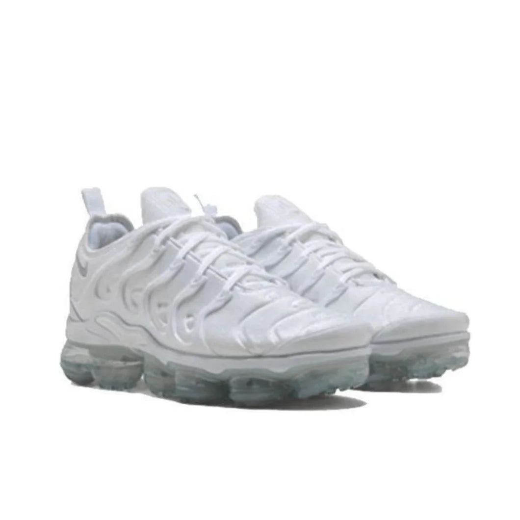 Nike Vapormax Plus Low Top Air Cushion Casual Running Shoes Comfortable and versatile Men's and Women's Black