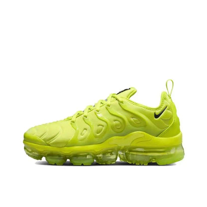 Nike Air VaporMax Plus Men's Women's Running Shoes Lace Anti Slip, Wear Resistant, Breathable Low Cut Running Shoes Pink Blue