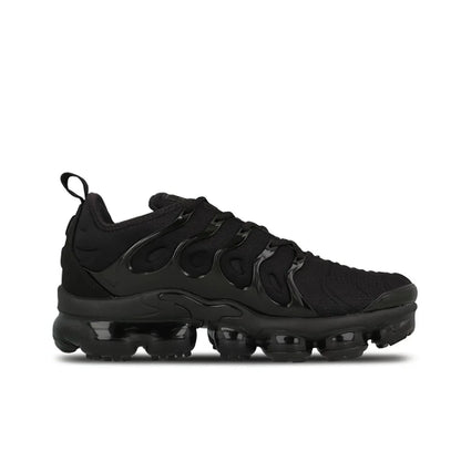 Nike Vapormax Plus Low Top Air Cushion Casual Running Shoes Comfortable and versatile Men's and Women's Black