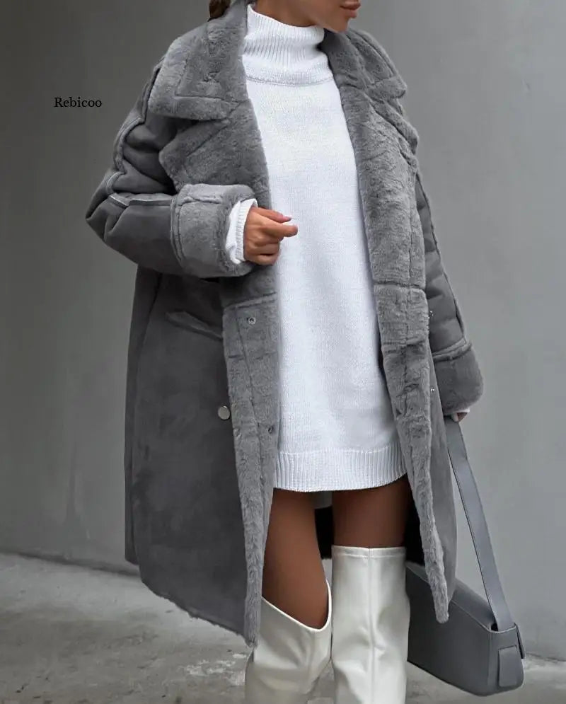 Women's Fuax Fur Jackets For Winter