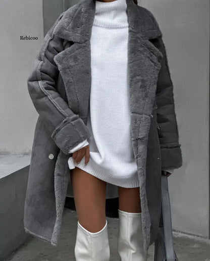 Women's Fuax Fur Jackets For Winter