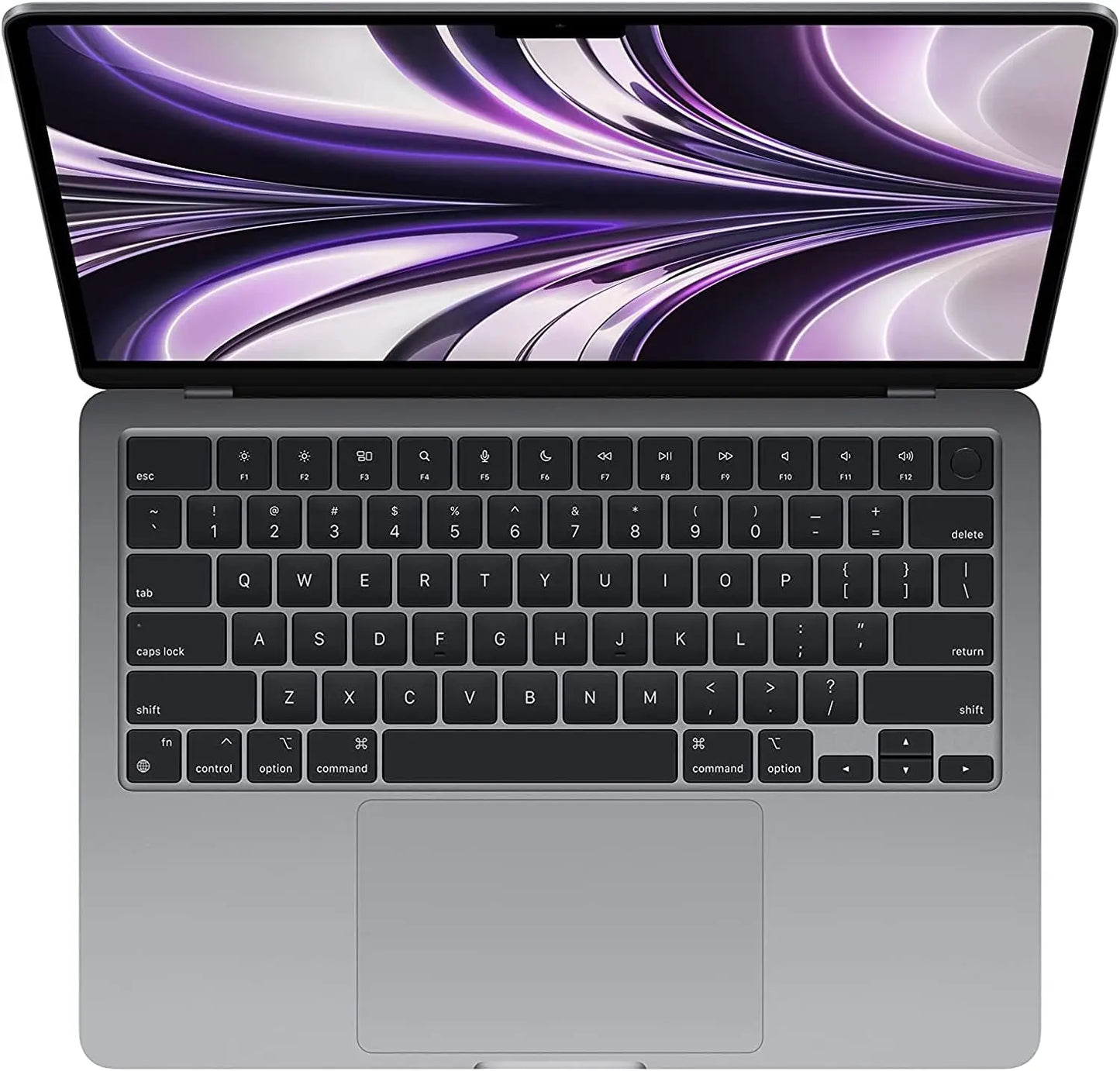 Apple MacBook Air 13" 2020 with Apple M2 chip, 8GB RAM 256GB SSD, Space Gray - MLXW3LL/A (Certified Refurbished - Excellent)