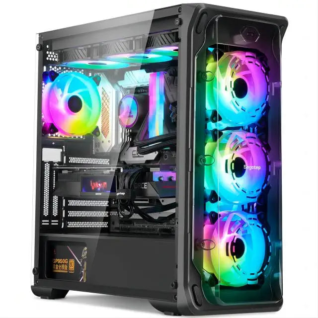 Aotesier gaming pc gamer E5 2650 CPU with Rtx3050 RTX3060 16G/32G ram desktop computer core i7 i5 I9 cpu computadoras pc game