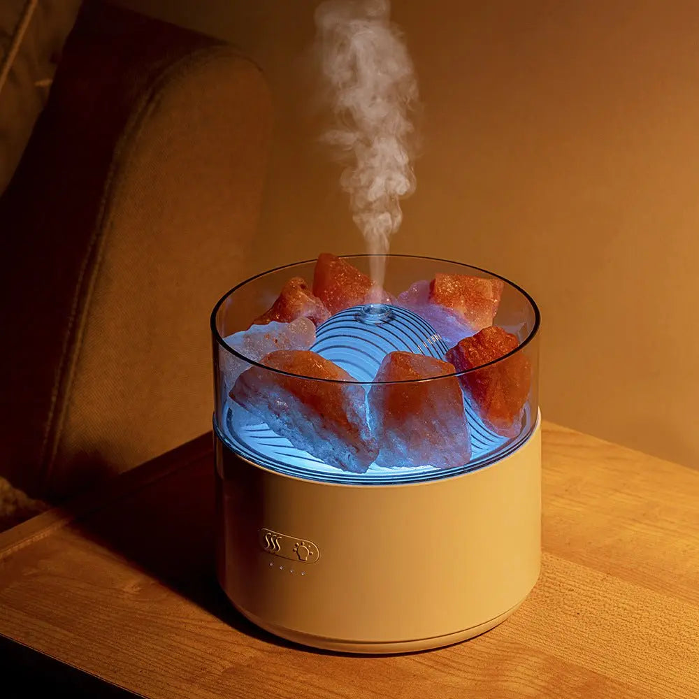 Salt Lamp Home Desk Humidifier Aromatherapy Machine Diffuser - GimmeWarehouse