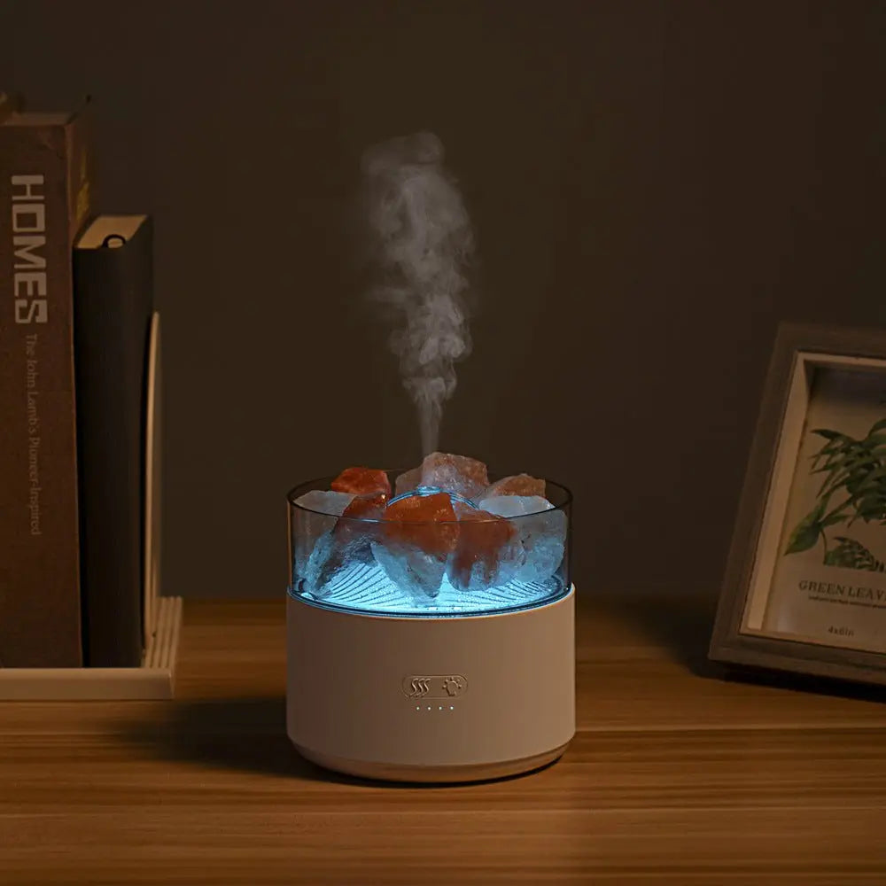 Salt Lamp Home Desk Humidifier Aromatherapy Machine Diffuser - GimmeWarehouse