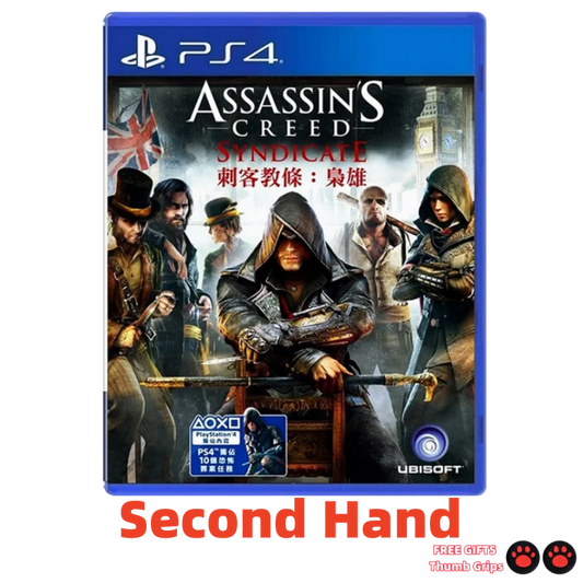 Sony Playstatio4 PS4 Genuine Second Hand Game CD Assassin's Creed Syndicate Playstation4 Game Card SONY Ps4 Games Assassin's