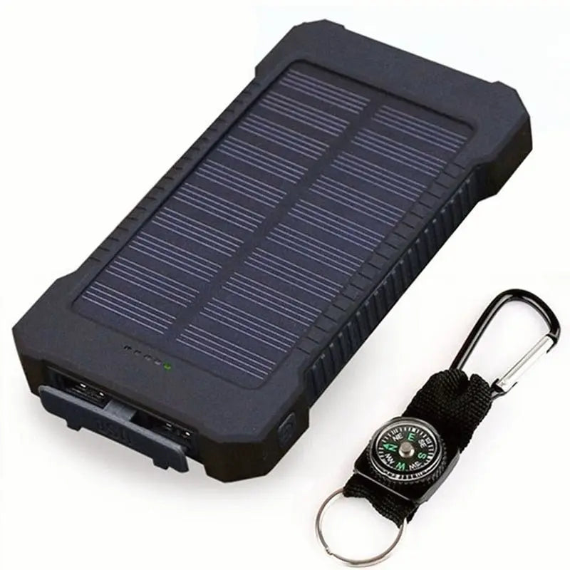 Smartphone Waterproof 2 USB Port Solar Powerbank - GimmeWarehouse