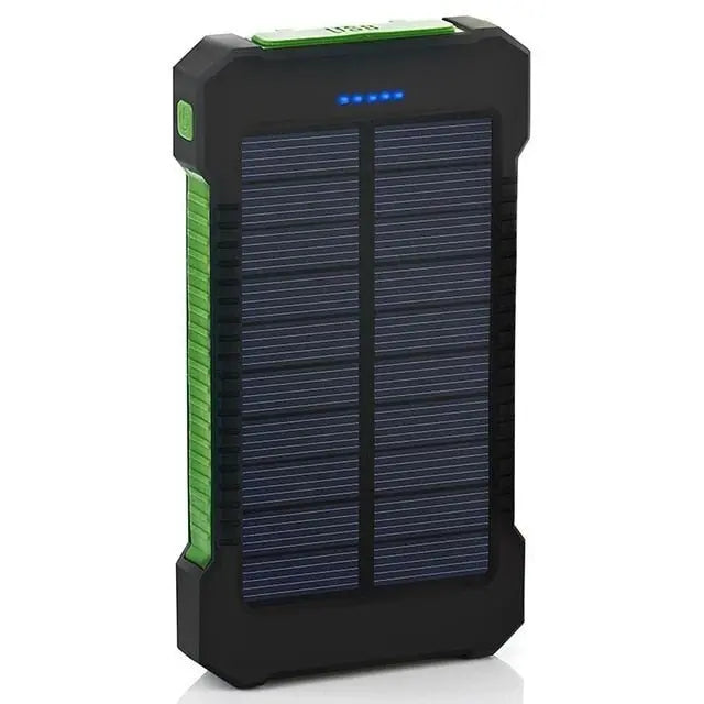 Smartphone Waterproof 2 USB Port Solar Powerbank - GimmeWarehouse