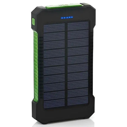 Smartphone Waterproof 2 USB Port Solar Powerbank - GimmeWarehouse