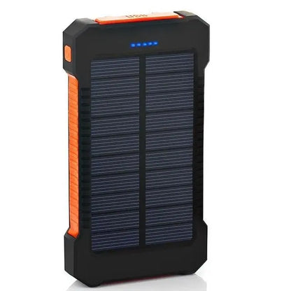 Smartphone Waterproof 2 USB Port Solar Powerbank - GimmeWarehouse