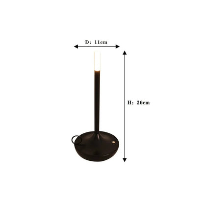 Table Lamp Base Metal Iron Lamp Rechargeable - GimmeWarehouse